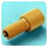 Nut Flangeless 18in PEEK Orange IDEX HS P-330OR