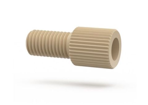 SuperFlangeless Nut 18in PEEK Natural IDEX HS P-331X