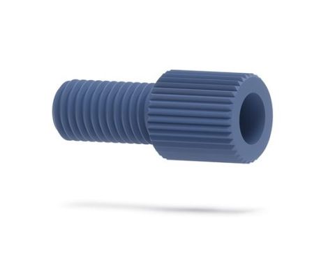 SuperFlangeless Nut 18in PEEK Blue IDEX HS P-331B