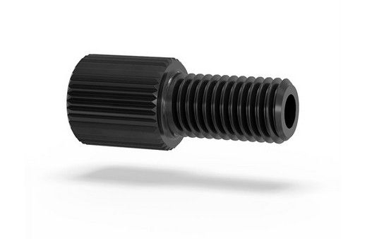 Sprflangels Nut 18 PEEK Blk IDEX HS P-331BLK