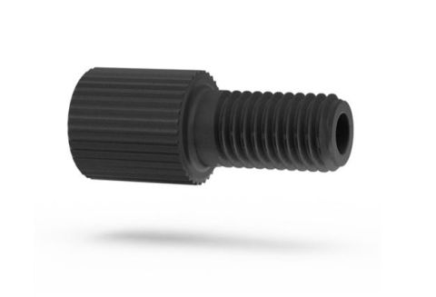 SuperFlangeless Nut 18in Delrin Black IDEX HS P-332
