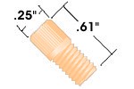 SuperFlangeless Nut IDEX HS P-336