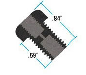 Befestigungsschraube mit Verbinder IDEX HS P-441BLK