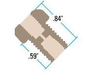 Befestigungsschraube mit Verbinder IDEX HS P-441-01N