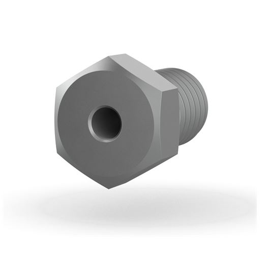 Male Nut - Valco Compatible 316 S.S. IDEX HS U-320
