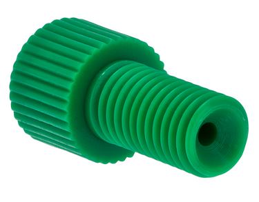 Nut Delrin flangeless green