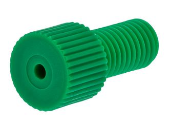 Nut Delrin flangeless green