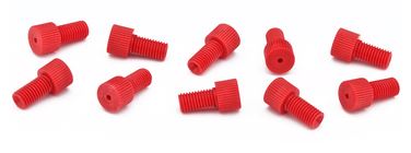 Nut Delrin flangeless red