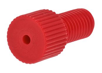 Nut Delrin flangeless red