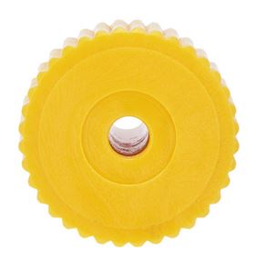 Nut Delrin flangeless yellow
