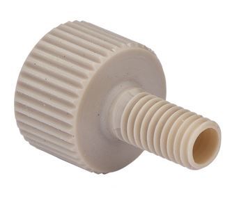 Nut fingertight for double ferrule