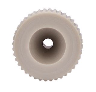 Nut fingertight for double ferrule