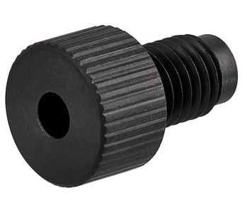 Nut PEEK flangefree black 18 14-28