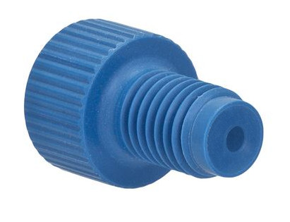Nut flangefree blue
