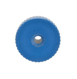 Nut flangefree blue