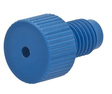 Nut flangefree blue