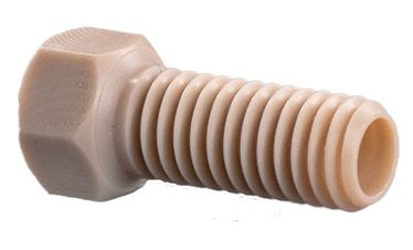 Nut hex-head long for double ferrule
