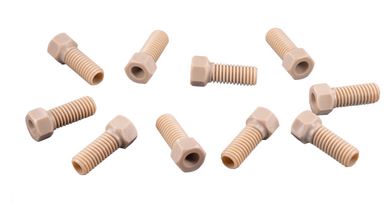 Nut hex-head long for double ferrule