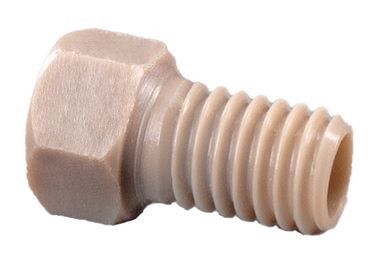 Nut hex-head short for double ferrule