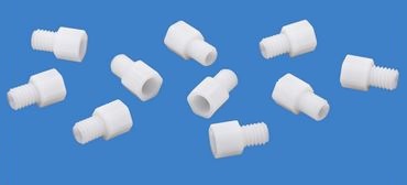 Nut POM Black Line 14-28 2 mm capillary 10 pcspkg