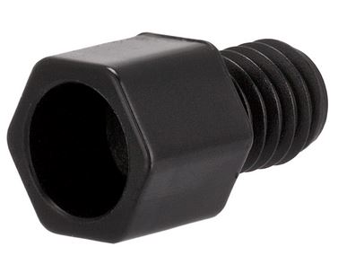 Nut POM Black Line M6 116 capillary