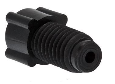 Nut flanged black