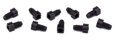Nut flanged black