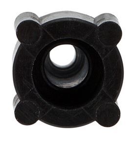 Nut flanged black