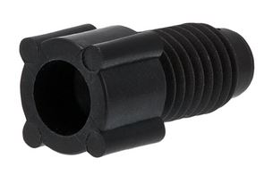 Nut flanged black