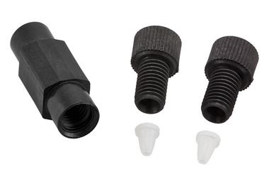 Verbinder Niederdruck Black LineCarbon PEEK Endure