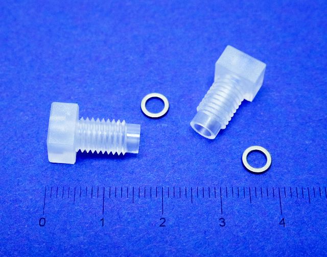 Cheminert nut 14-28 for 18OD tubing VICI CF-2N