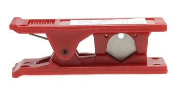 Tool Guillotine Cutter for polymer tubing