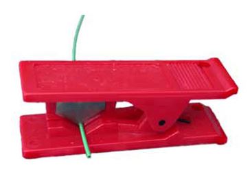 Tool Guillotine Cutter for polymer tubing