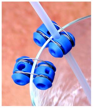 Tool tubing holder